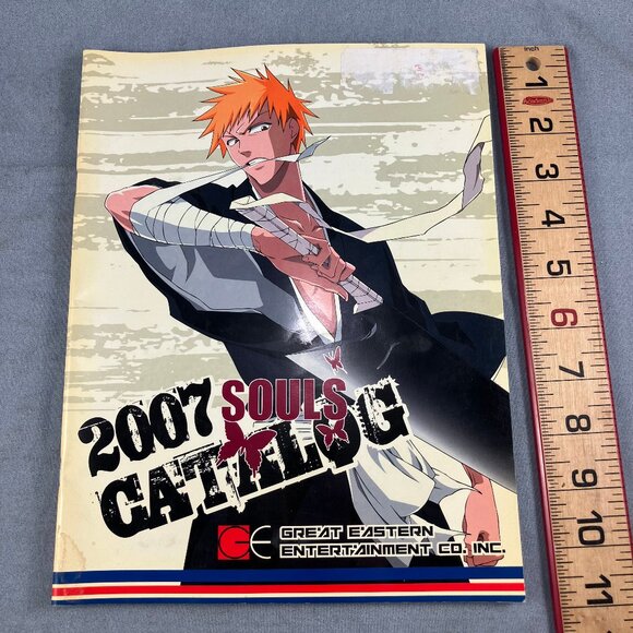 Great Eastern USA Anime 2007 Product Trade Catalog Bleach Naruto Inuyasha Viz - Picture 1 of 5
